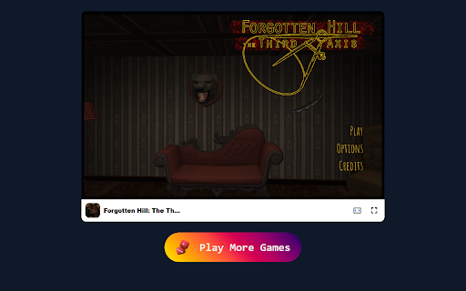 Forgotten Hill: The Third Axis - Explore a twisted world in 3D! :: Uncover dark secrets in Forgotten Hill: The Third Axis, a free offline horror adventure in your browser.