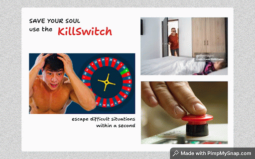Kill Switch :: Closes all tabs, opens new ones, and clears history.
