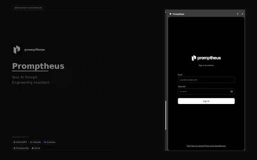 Promptheus :: Your AI prompt assistant