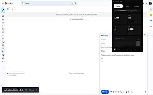 Loquent - Voice to Text (Beta) :: Speak naturally, paste perfectly. AI-powered voice dictation for any website.