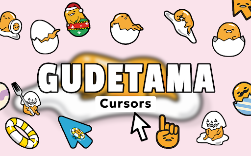 Gudetama Cursor - Sanrio Lazy Egg Cursor for Chrome :: Relax while browsing with Gudetama cursors. Perfect for fans of lazy eggs, Sanrio & mood-filled characters!