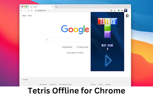 Tetris Offline :: Now you can play Tetris Offline right on Chrome™ Browser! Offline and Popup Version, without internet required!