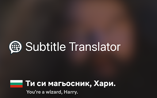 Subtitle Translator :: Translates subtitles into other languages