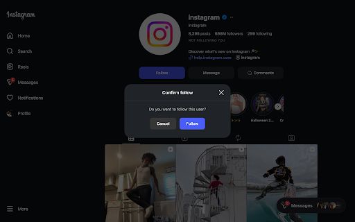 Instafn :: Extend your Instagram web experience with useful features