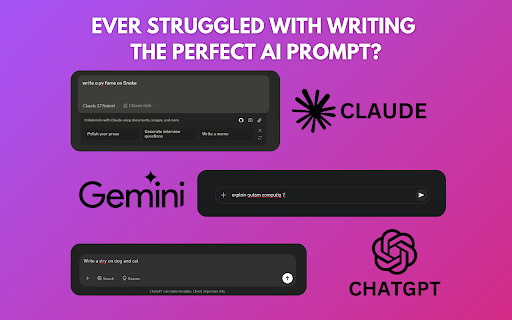 BetterPrompt :: Improve your AI prompts with one click