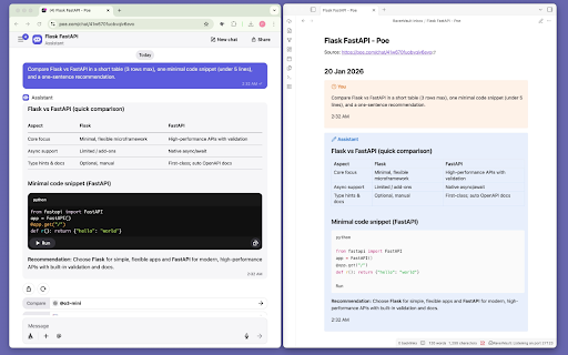 RavenVault :: Export Poe.com AI conversations to Obsidian as Markdown