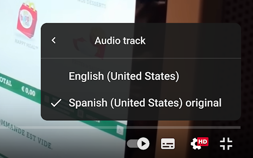 YouTube Auto Original Audio :: Automatically switches YouTube videos to their original audio track when available.