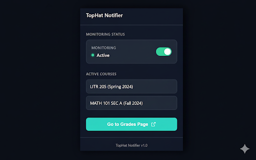 TopHat Notifier :: Notifies you when a new TopHat question is posted.