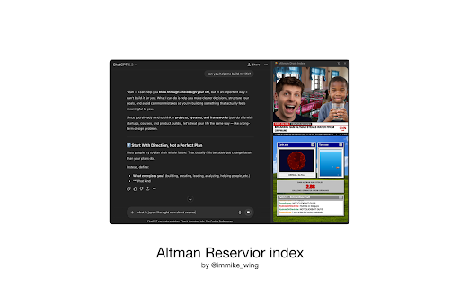 Altman Drain Index :: Real-time terminal tracking how much water Sam Altman steals from orphans every time you send a prompt.
