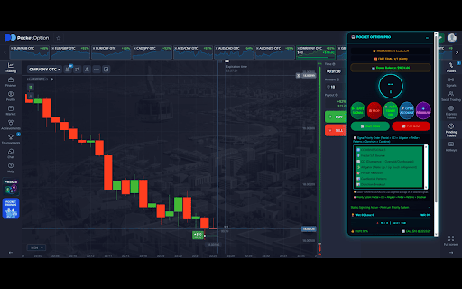 Pocket Option Pro :: Designed to help users understand candlestick patterns, analyze market movements, and identify intelligent trading signals.