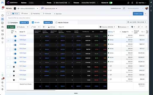 Cortana AI :: View Cortana AI conversion data directly in Facebook Ads Manager