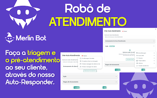 MERLIN BOT :: MERLIN BOT é um CRM para WhatsApp Web. Organize seus chats e otimize seus negócios no WhatsApp Web