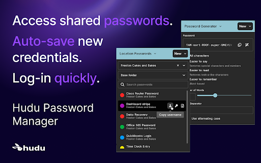 Hudu Password Manager :: Hudu Password Manager