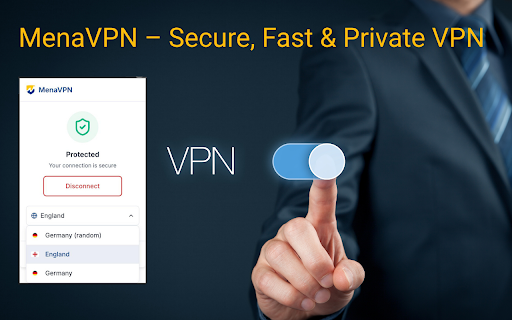 MenaVPN – Secure, Fast & Private VPN for Chrome :: Protect your online privacy, unblock content, and browse securely with lightning-fast servers from MenaVPN.