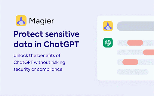 Magier Browser Extension :: Protect your personal information by masking sensitive data in real-time on ChatGPT and other websites with our seamless extension.