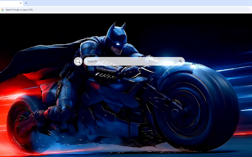 Batman On Batpod Live Wallpaper :: Batman speeding through the dark streets of Gotham on the Batpod with dynamic red and blue light trails.
