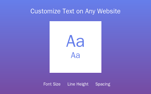 Font Changer :: Change font size, style, and spacing on any website! Improve readability and customize text to your preference.