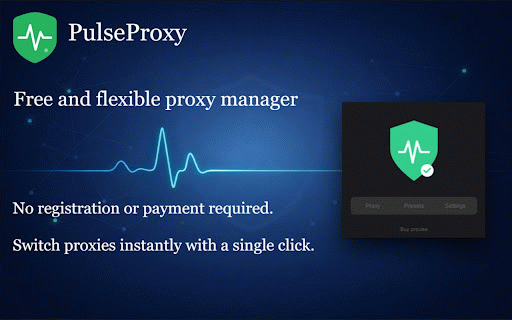 PulseProxy VPN :: Simple proxy switcher extension