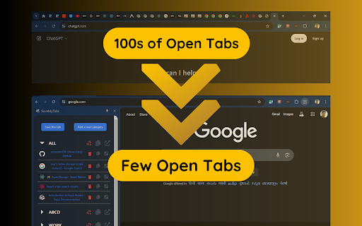 SaveMyTabs - The Ultimate Tab Manager :: Save your tabs at one place and restore them later anytime