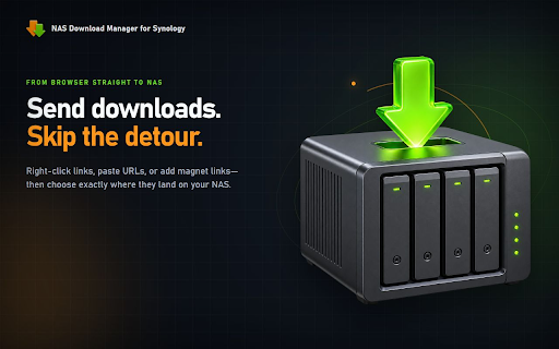 NAS Download Manager for Synology :: Add and manage Download Station tasks on your Synology DiskStation.