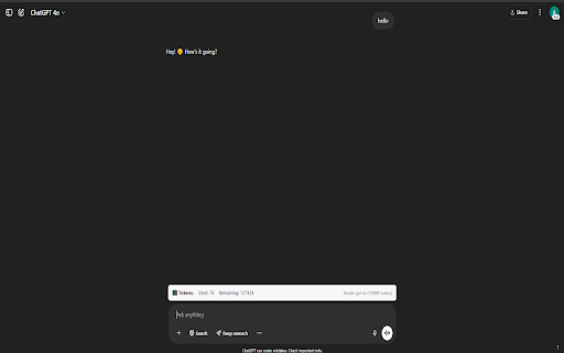 TokenScope - ChatGPT Token Counter :: Track token usage and context window space in ChatGPT. Supports all models: GPT-4o, GPT-4.5, and more.