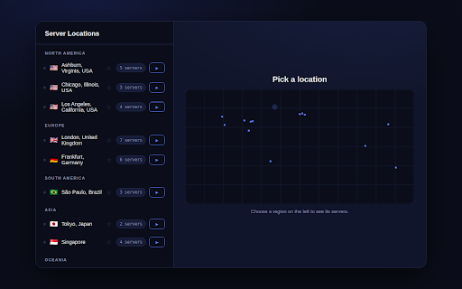 RoServers - Lower Ping & Higher FPS :: Choose your Roblox server by region for better ping.