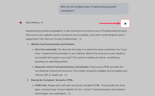 Gemini Bookmarks :: Bookmark, tag, and quickly find important responses in your Google Gemini conversations.