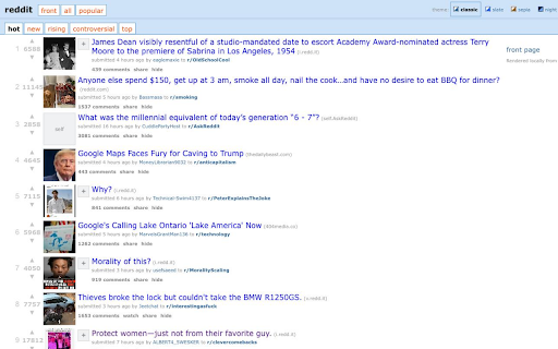 Sheddit :: Renders modern Reddit in the classic old.reddit.com layout, locally in your browser. No API, no login, no tracking.