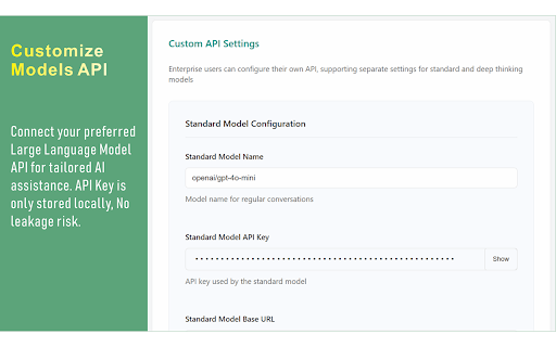 XonAI: Customizable AI Assistant for Work (GPT, DeepSeek, and More) :: Chat with any webpage, Email, WhatsApp, etc. Fully customizable. Read quickly, analyze deeply, solve problems, and assist learning.