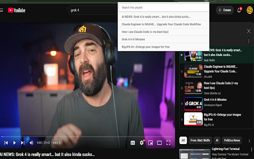 Youtube Playlist Search :: Instantly search inside any YouTube™ playlist.