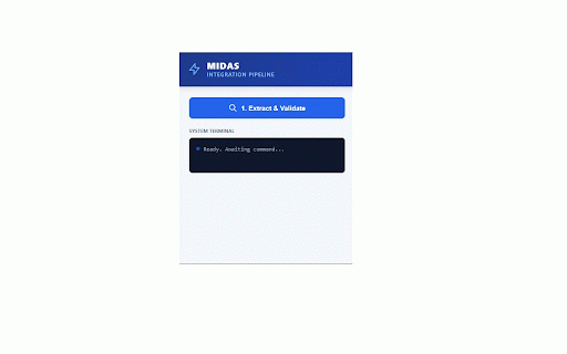 MIDAS Data Ingestion :: Extracts freight shipment details from active web dashboards and syncs data to our internal database for margin analysis.