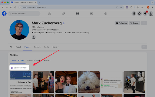 Photos Downloader Pro for Facebook :: Instantly download all photos from Facebook