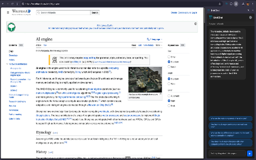BriefChat :: Instantly summarize any webpage and chat with it using AI.