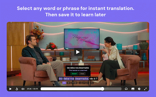 Legendario — Learn European Portuguese with films and series :: Learn European Portuguese with interactive subtitles, instant translations, and vocabulary practice