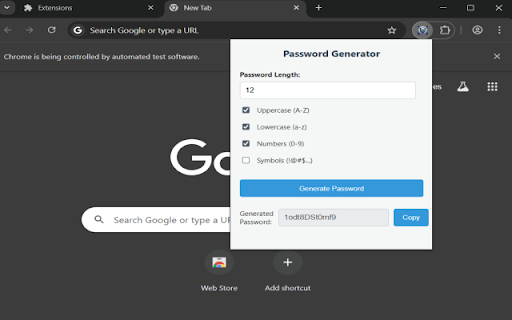Local Password Generator :: Local Password Generator: Generate passwords