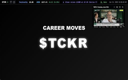 Sourcery - Startup & Technology Market Ticker :: Real-time private market data ticker for your browser