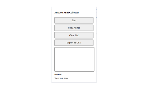Amazon ASIN Collector :: Collect ASINs from Amazon listing pages (up to 100 for free).