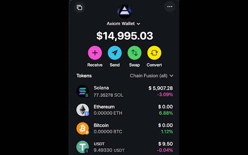 Axiom Wallet :: A secure platform to trade and manage your digital assets.