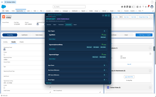 OrgSight for Salesforce :: Field intelligence, permissions, automation analysis & org health auditing for Salesforce admins and architects. By Mashtrix.