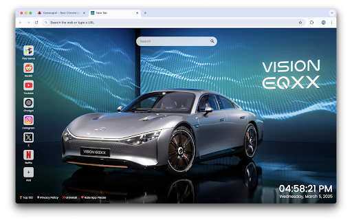 Mercedes-Benz VISION EQXX Wallpapers :: Experience the future of automotive innovation with Mercedes-Benz VISION EQXX wallpapers.