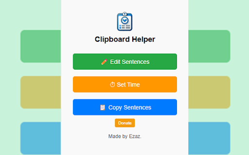 Clipboard Auto Copy :: Automatically copy stored text with a customizable delay.