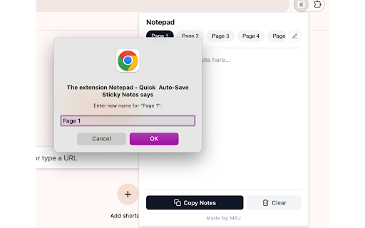 Notepad - Quick & Auto-Save Sticky Notes :: A fast, offline, multi-tab Chrome Notepad extension. Auto-saves your text instantly as sticky notes.