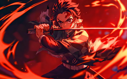 Tanjiro Kamado Demon Slayer Live Wallpaper :: Transform your new tab with vibrant Tanjiro Kamado live HD wallpapers from Demon Slayer. Immerse yourself in stunning anime vis...