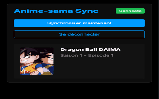 Anime-sama Sync :: Synchronize your Anime-sama watching progress across devices