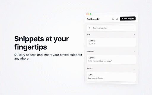 Rich Text Expander :: Seamlessly expand shortcuts into beautiful rich text or plain text across any web page.