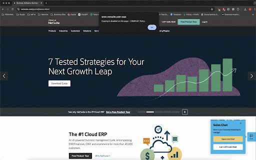 Netsuite Right-Click Disable :: Blocks copy, right-click, and text selection on NetSuite.