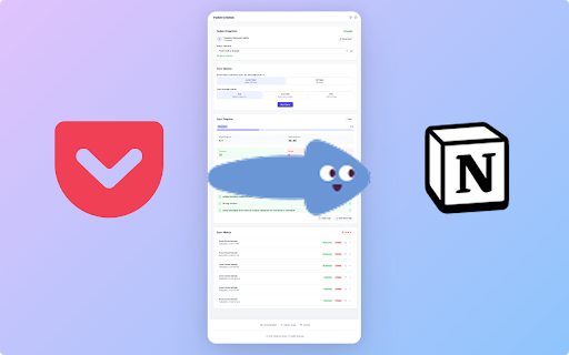 Pocket to Notion & Obsidian :: Seamlessly migrate your Pocket articles to Notion & Obsidian. Export and backup your reading list with ease.