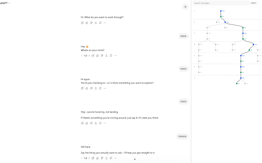ChatTree :: Visualize ChatGPT, Claude, DeepSeek & Kimi conversation trees with a clean node-and-edge view