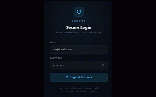 KingsipS :: Centralized proxy management - automatic secure proxy connection