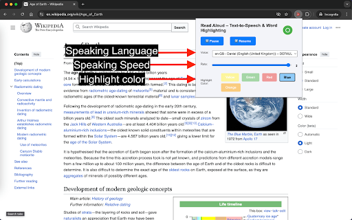 ✅ Read Aloud – Text-to-Speech & Word Highlighting :: Turn selected website text into audio narration with live word highlighting, making it easy to follow and focus.
